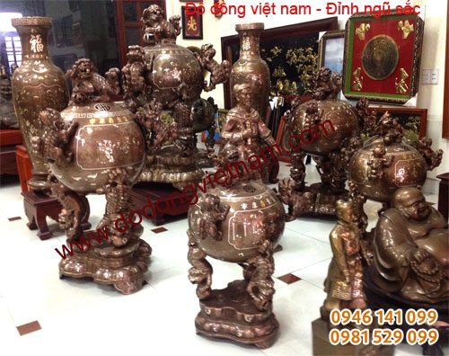 Nhận đúc đỉnh ngũ sắc