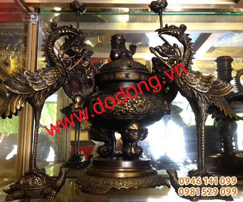 Đồ đồng đại phát đồng hun màu, số 3, số 4, số 5