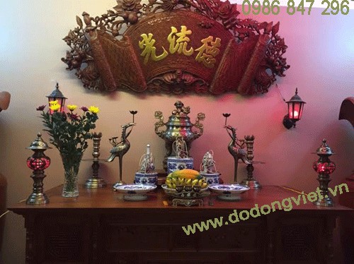 đồ thờ ngũ sắc