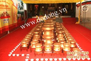 Đúc trống đồng thu nhỏ quà tặng văn hóa