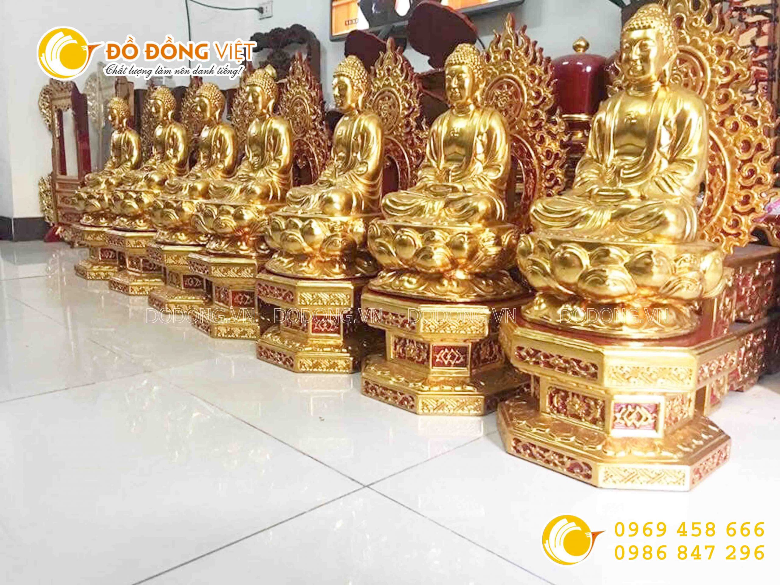 Công ty Đồ đồng Việt chuyên đúc tượng phật bằng đồng mạ vàng