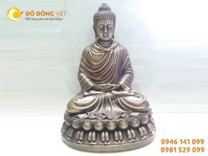Đúc tượng Thích Ca Mô Ni bằng đồng liên hề Đồ đồng Việt