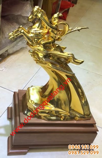 Tượng thánh gióng mạ vàng 36cm,60cm tại Hải Phòng
