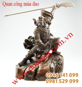 Tượng quan công bảo vệ cho gia chủ tượng phong thủy