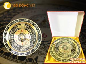Quà Tết xuân Kỷ Hợi 2019- đồng hồ bản đồ Việt Nam treo tường