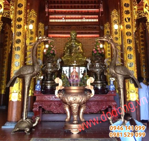 Đúc đỉnh đồng đỏ các loại