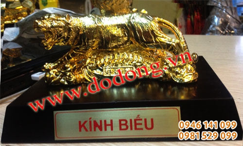 Hổ đồng mạ vàng cao cấp - dài 15cm