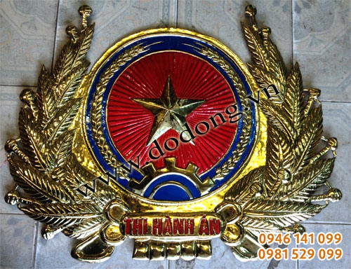 Huy hiệu gò đồng thi hành án