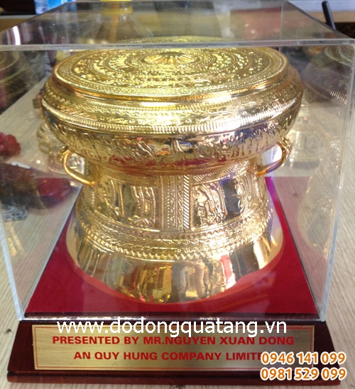 Qùa tặng trống 15cm mang đi đối ngoại cao cấp