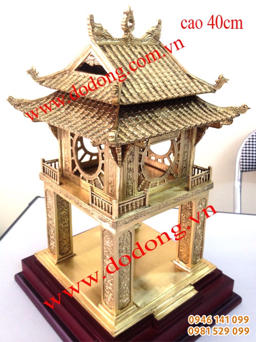 Tượng đồng văn miếu cao 40cm