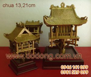 Chùa một cột đúc bằng đồng nguyên chất