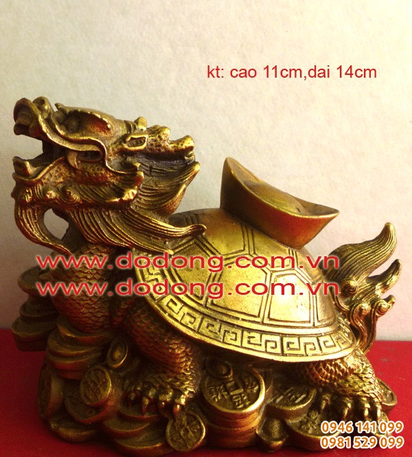 Rùa cõng thỏi vàng
