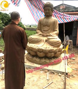 Lễ đúc tôn tượng thích ca mâu ni đồng 2,5m chùa Thiên long