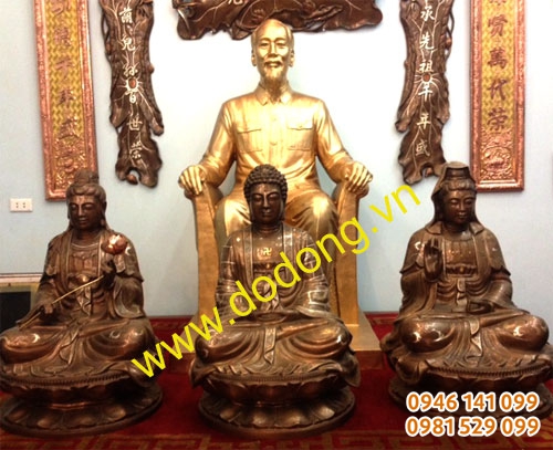 mẫu tượng Bác hồ đẹp