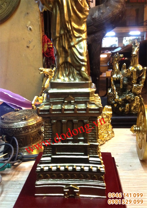 Tượng đồng nữ thần tự do cao 30cm Tượng đồng nữ thần tự do cao 30cm