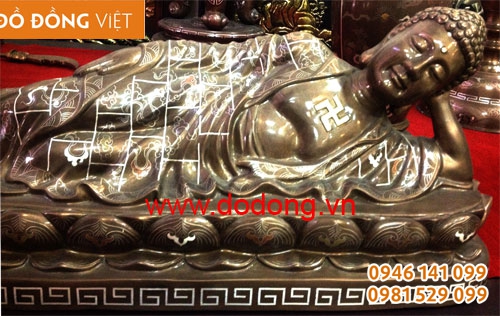 nhận đúc tượng phật niết bàn