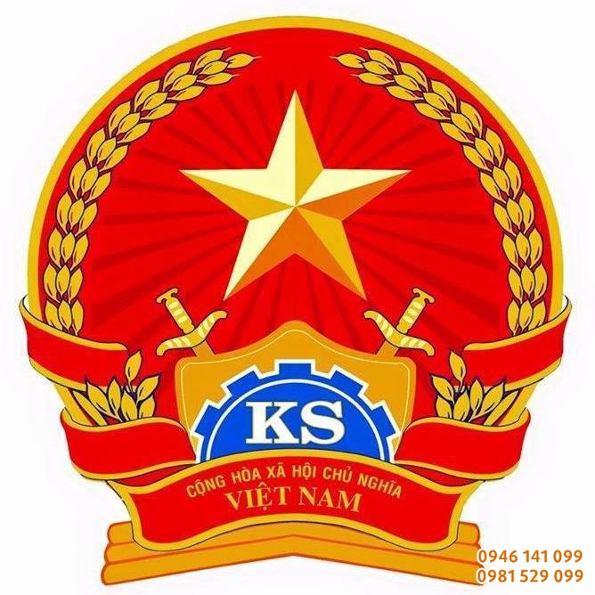 logo kiểm sát treo trụ sở