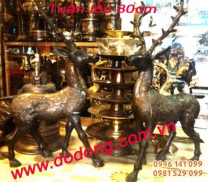 Hươu phong thủy linh vật chiêu tài lộc