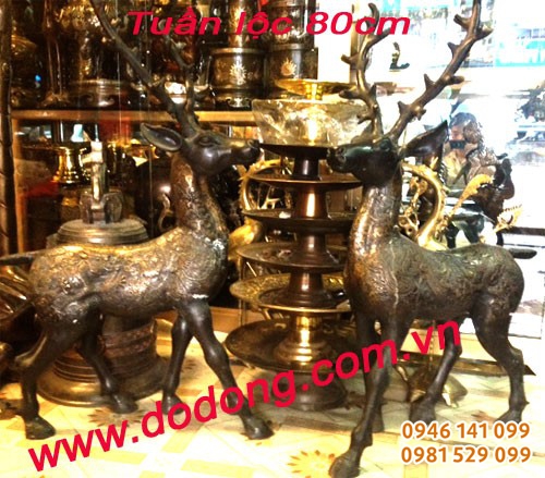 Hươu phong thủy linh vật chiêu tài lộc