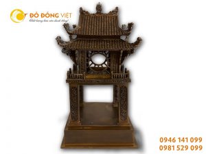 Mô hình khuê văn các bằng đồng, đồ đồng quà tặng