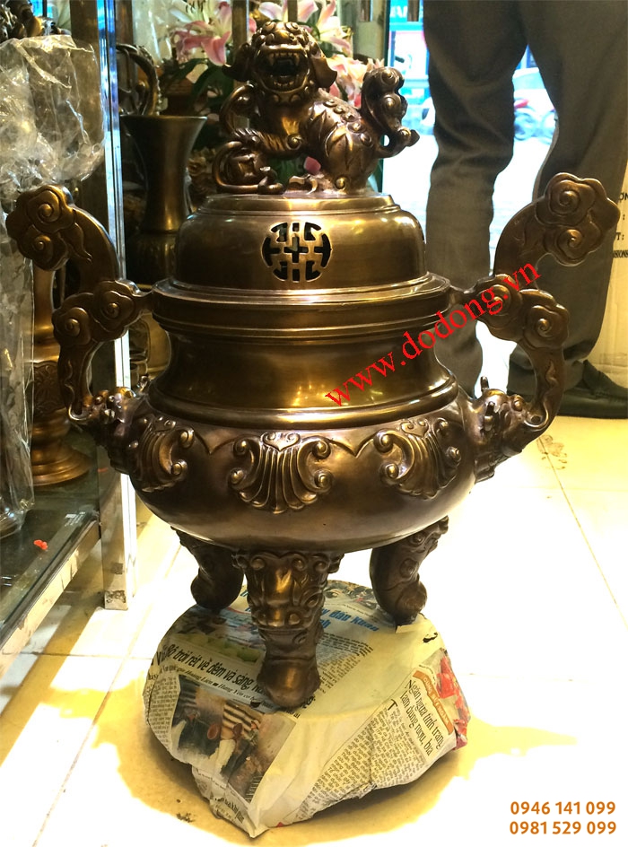 đồ thờ đồng hun giả cổ đại bái