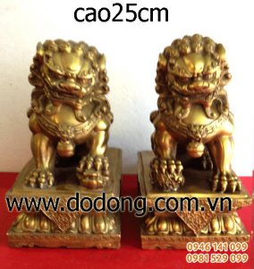 Nghê đồng sư tử và tác dụng trong phong thủy