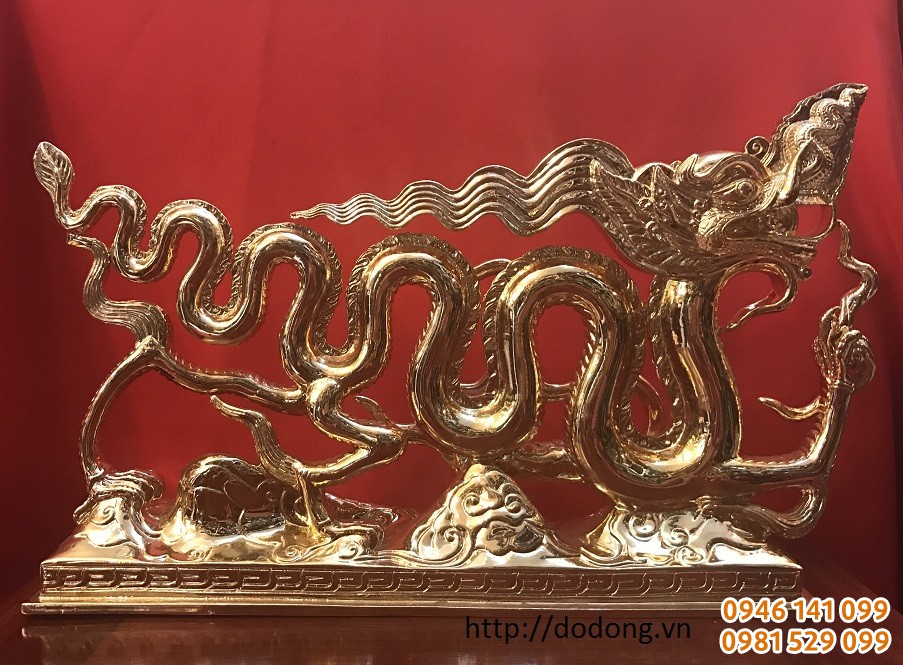 tượng rồng thời lý 36cm