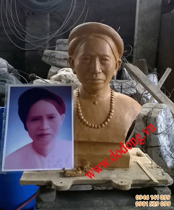đúc tượng theo hình