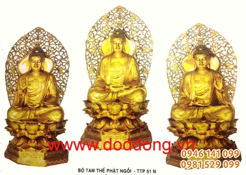 Tượng phật đúc đồng nguyên chất các mẫu