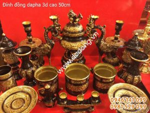 Thịnh lư thờ gia tiên đồng đại phát đồ thờ gia tiên