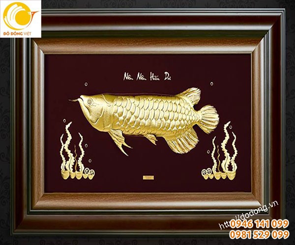 Tranh cá kim long, ý nghĩa cá kim long phong thủy