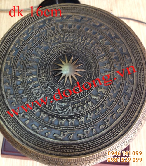 Hình chụp mặt trống 16cm