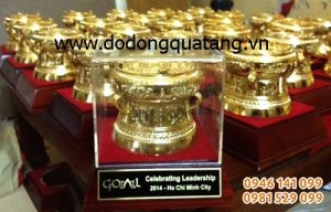 Trống đồng đúc đk 8cm tại Hà nội Trống lưu niệm