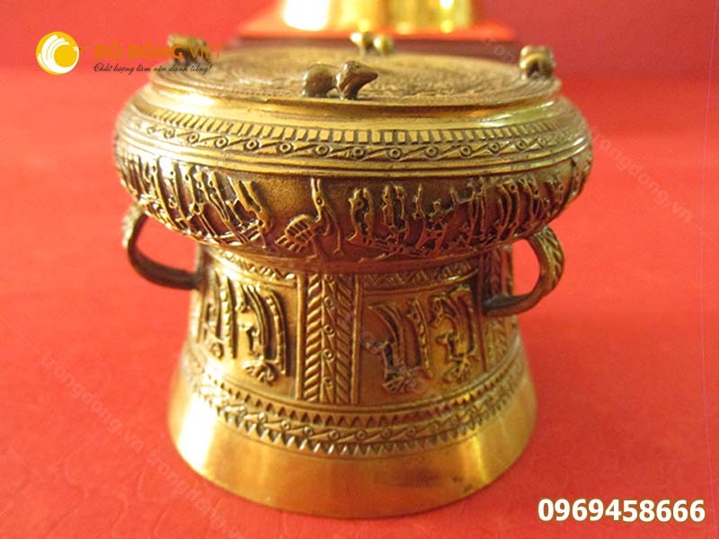 trống đồng lưu niệm 7cm
