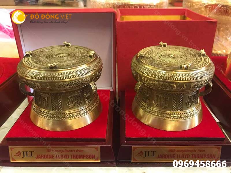 trống đồng quà tặng 12cm