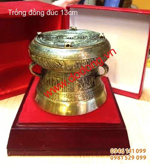 Nhận đúc trống đồng 12cm số lượng bất kỳ - giá cạnh tranh