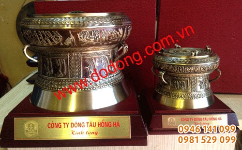 Qùa tặng doanh nghiệp tặng khách Quốc tế trống đúc đồng Qùa tặng doanh nghiệp tặng khách Quốc tế trống đúc đồng
