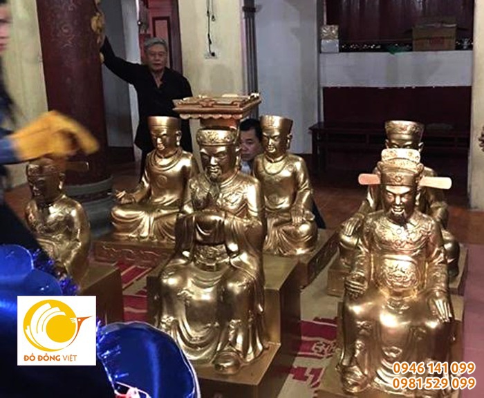 nhận đúc tượng trong các đền thờ bằng đông đổ, đồng vàng uy tín