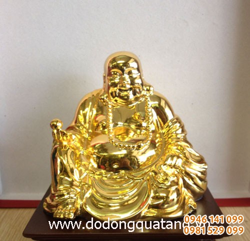 Tượng đức di lặc mạ vàn 24k