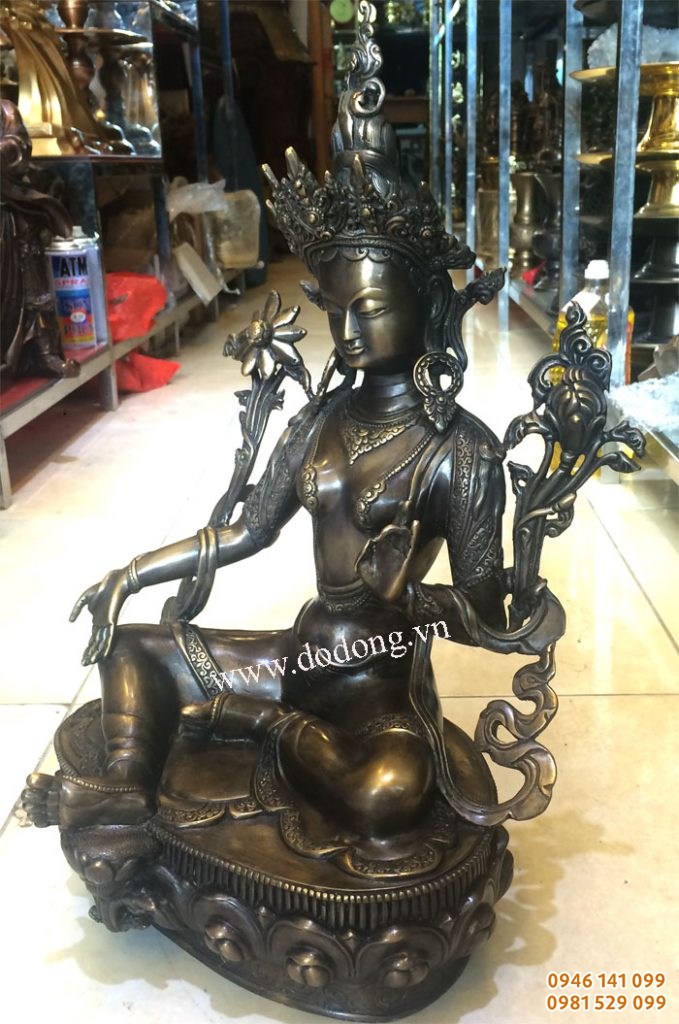 Tượng phật đồng cứu khổ cứu nạn cao 547cm đồng khôi