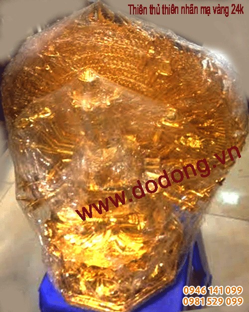 mạ vàng tượng phật