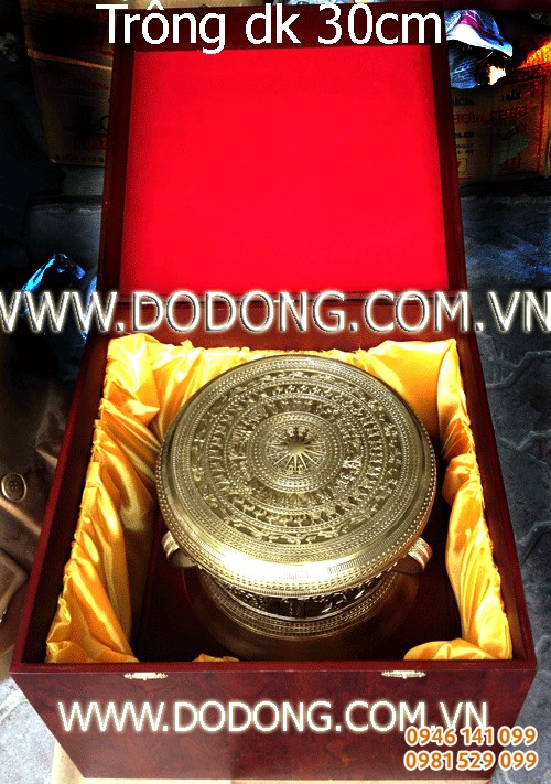trống đồng đúc đk 30cm