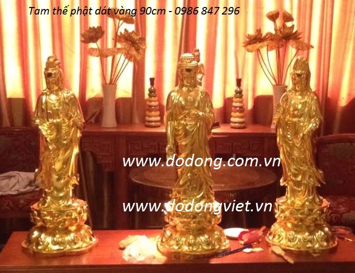 tượng đồng tam thánh