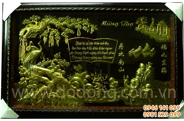 Tranh mừng thọ Qùa mừng thọ 2017,2018, 2019
